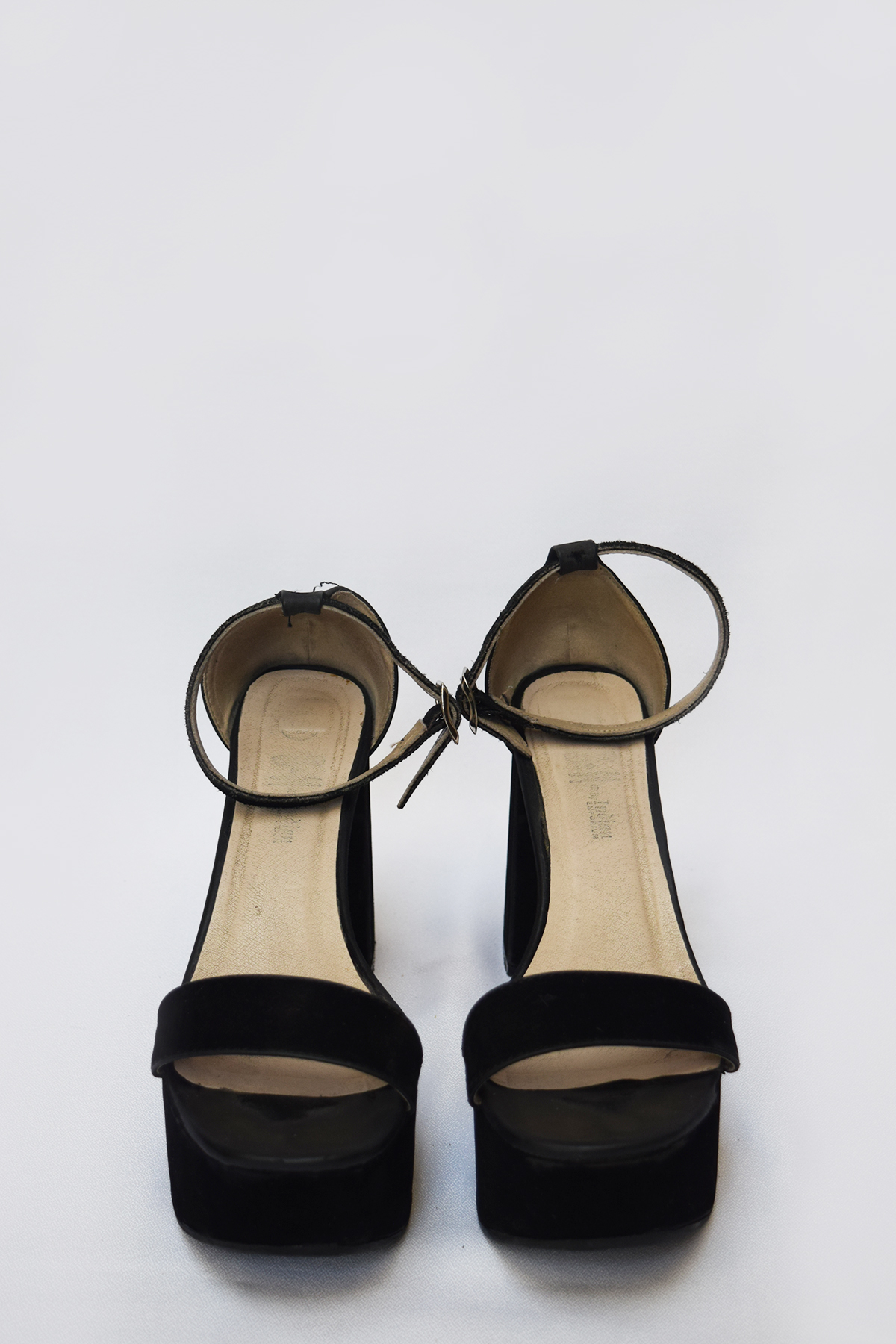 Sandalias en gamuza