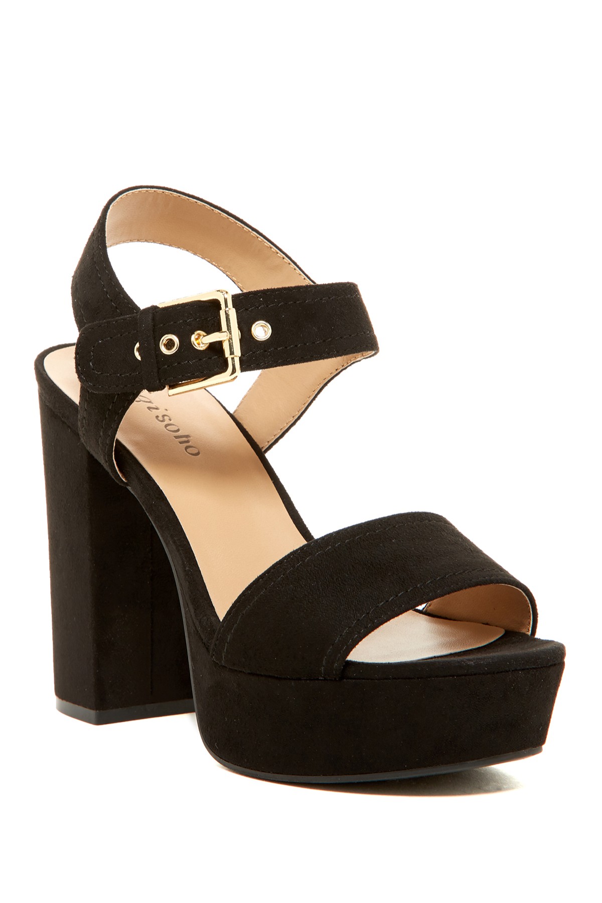Sandalias con plataforma y taco grueso