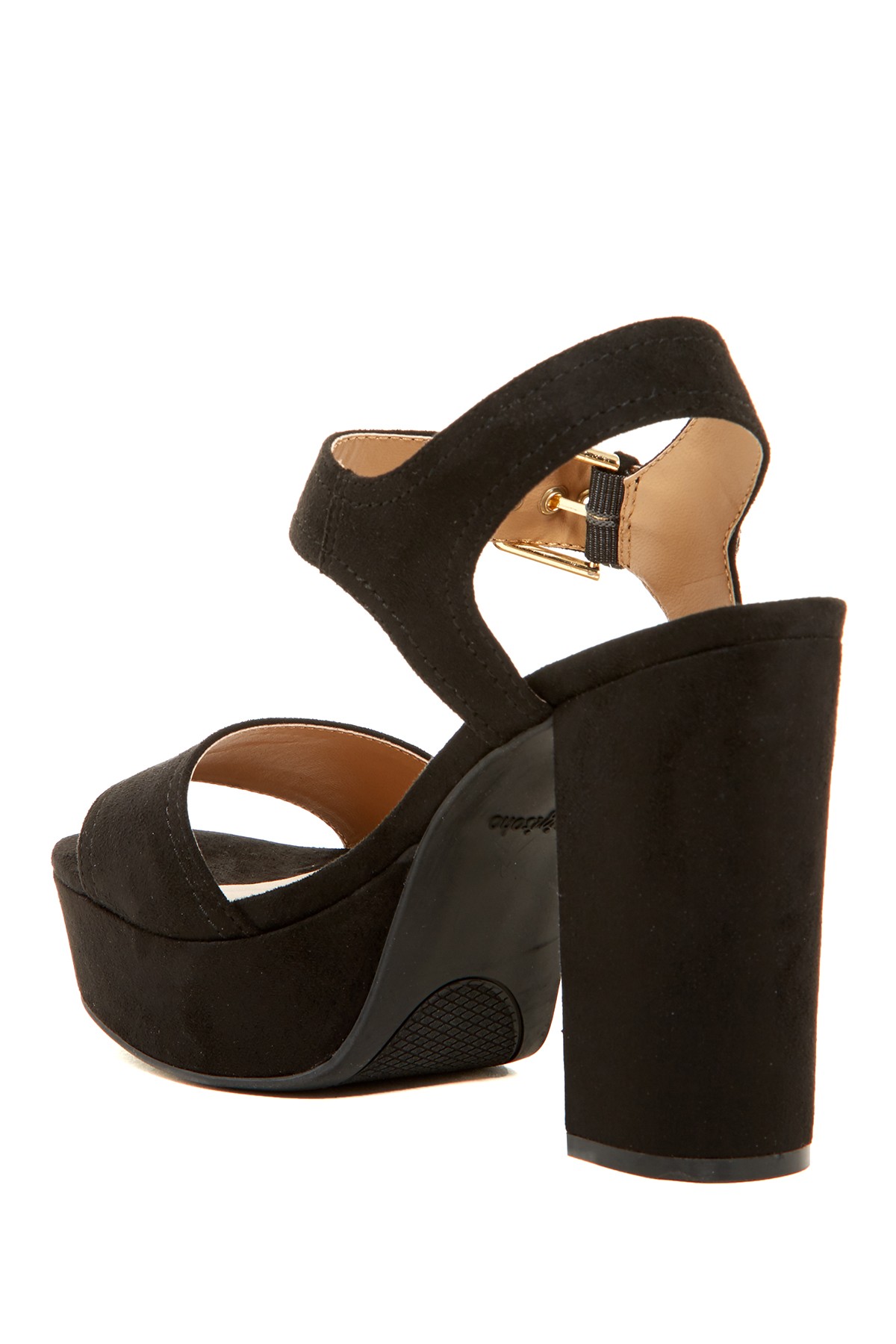 Sandalias con plataforma y taco grueso
