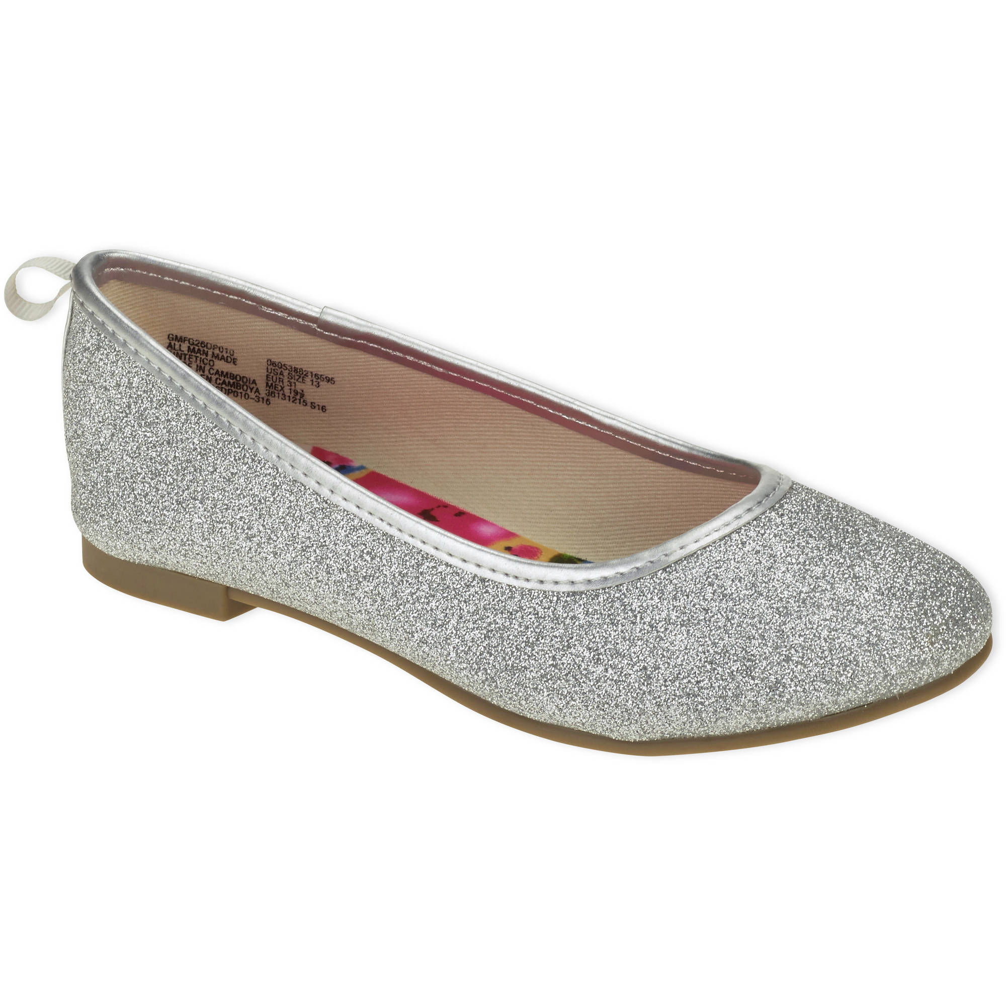 Guillerminas glitter plateadas