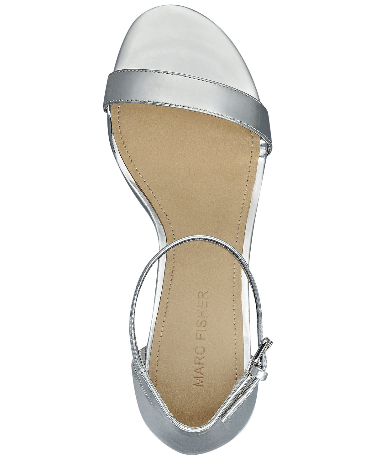 Sandalias con taco glitter