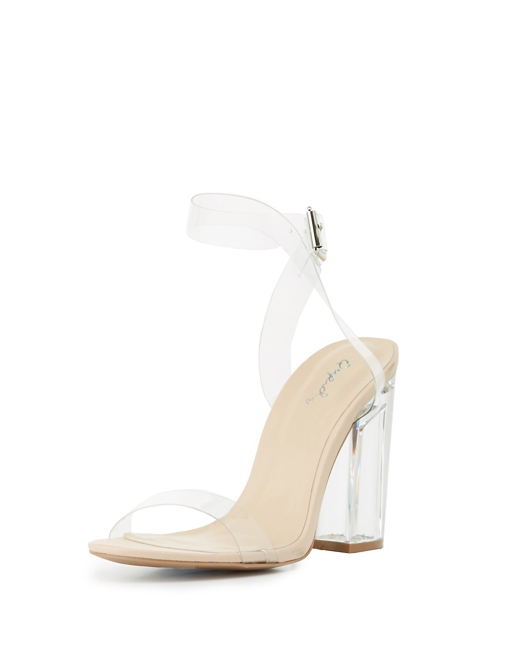 Sandalias transparentes