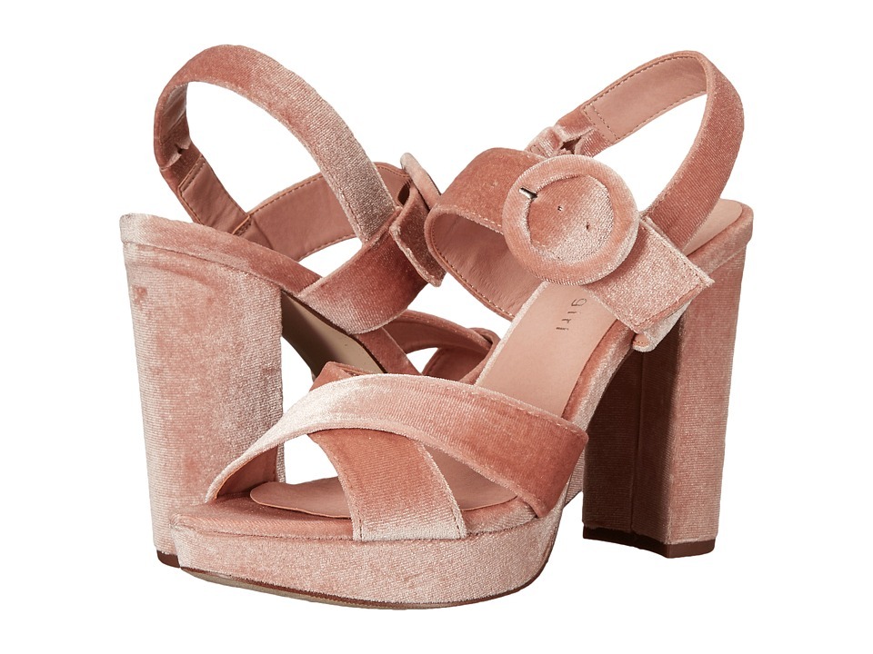 Sandalias en terciopelo