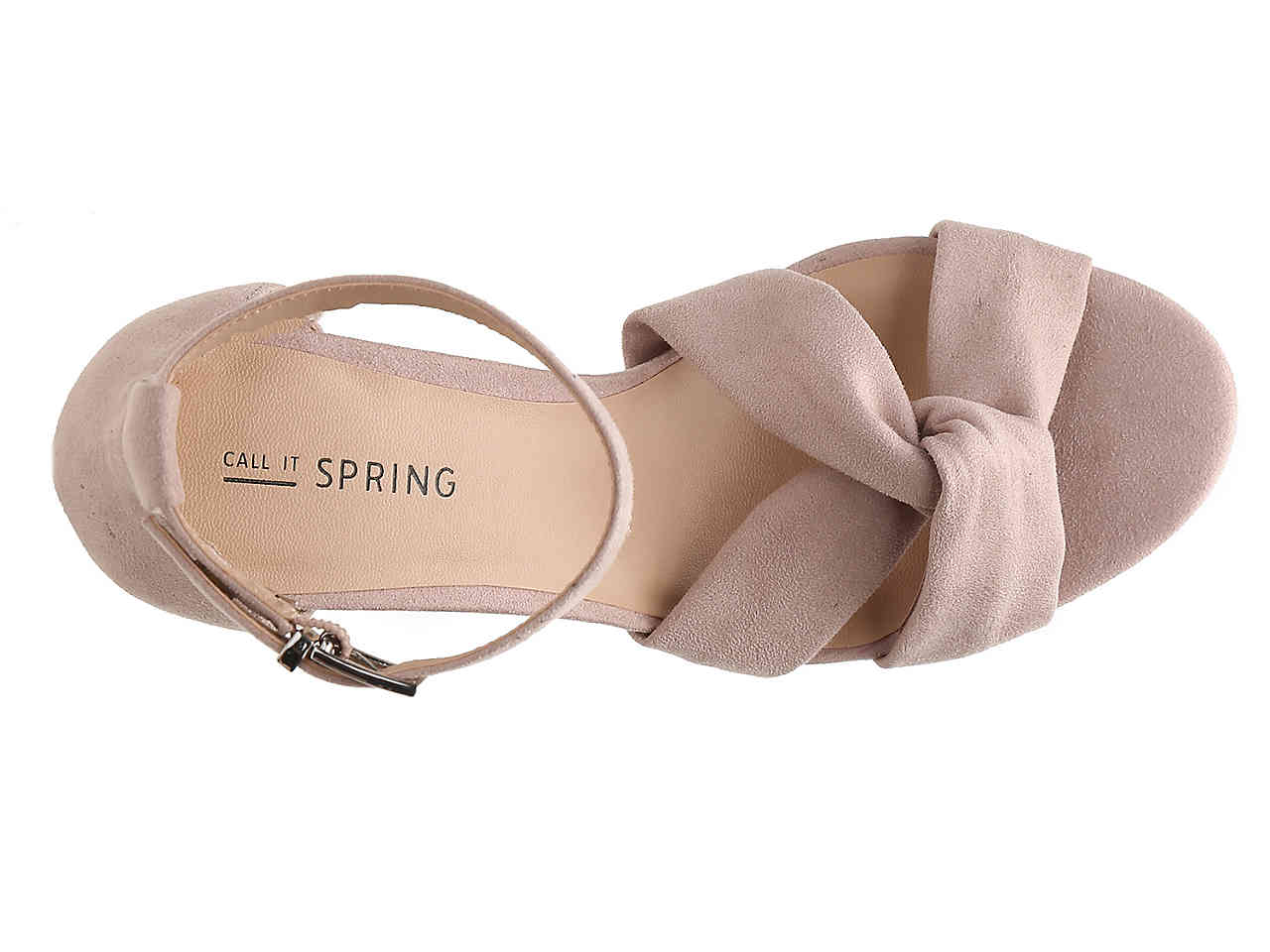 Sandalias con taco bordado